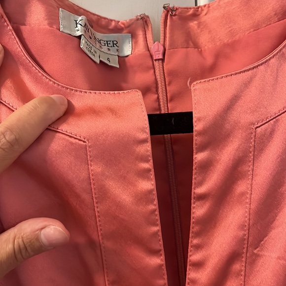 Pink fitted dress - Picture 3 of 6